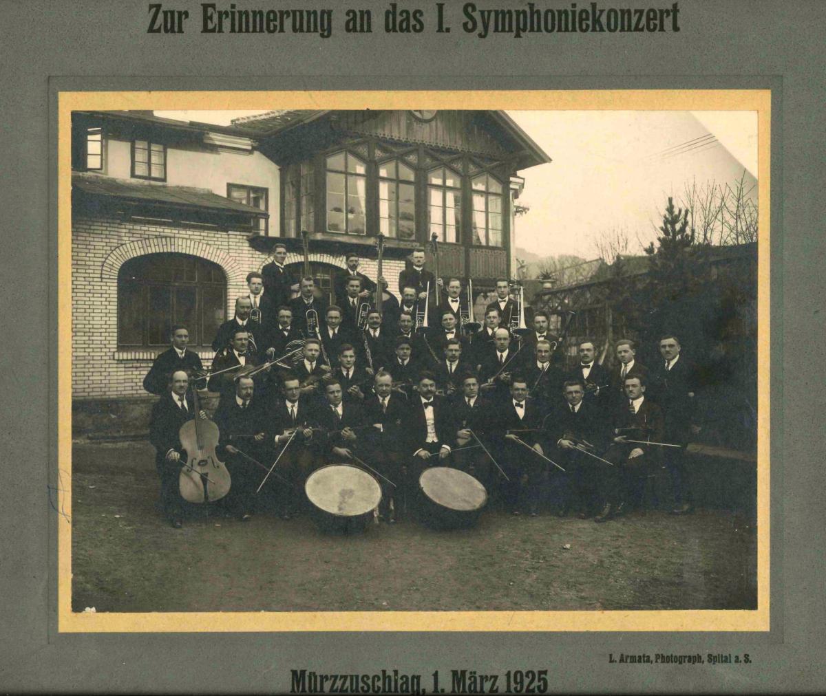 Salonorchester des Arbeiter-Musikvereines Hönigsberg (1925)